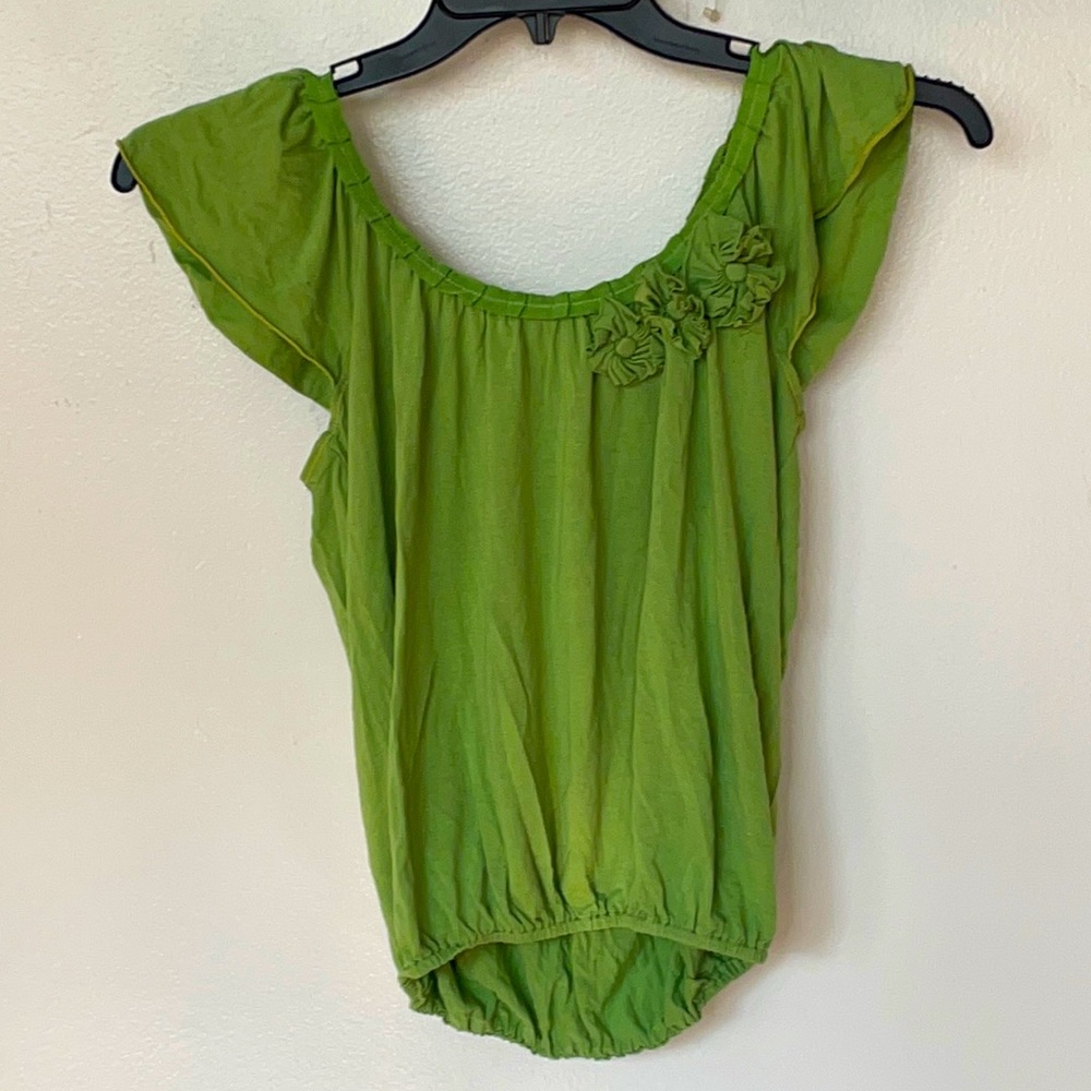 Studio M unique boutique flower shirt